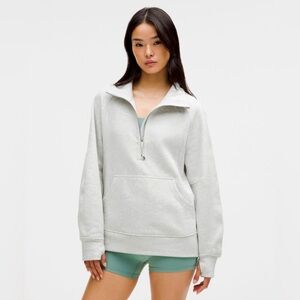 Lululemon Scuba Oversized Funnel-Neck Half Zip Long